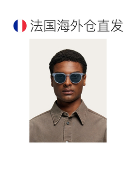 自营欧洲直邮Ferragamo菲拉格慕 男士灰色可再生醋酸纤维太阳镜