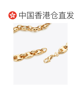香港直邮TORY BURCH 女士项链 171681960 SS2026 金色 双子座密镶
