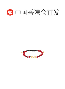 香港直邮VALENTINO 男士手链手镯 YJ0R18ABWB47 AW2024 红色 徽标