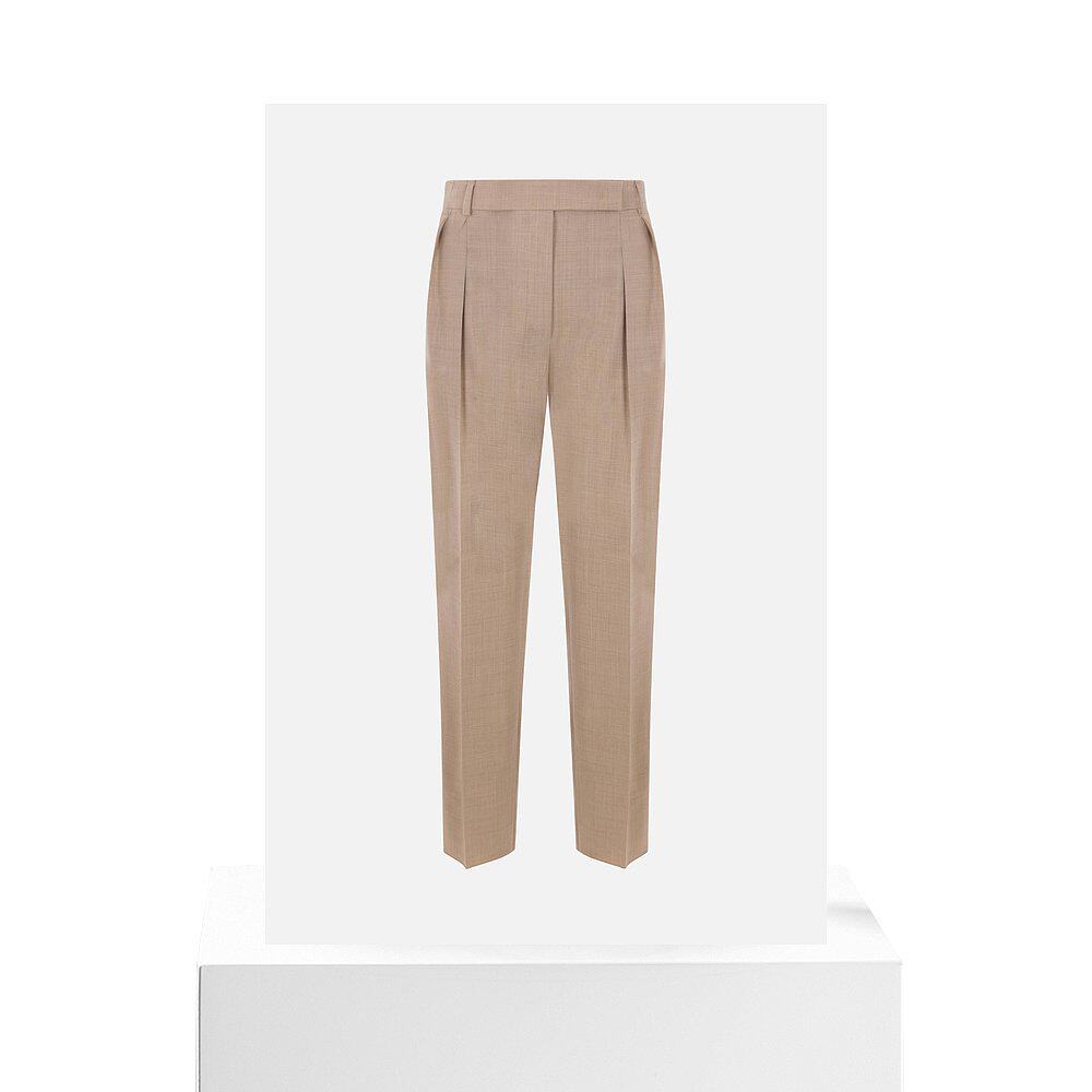 1h可退 香港直邮MaxMara 麦斯玛拉 女士 Finale 弹力羊毛裤子 251 - 图3