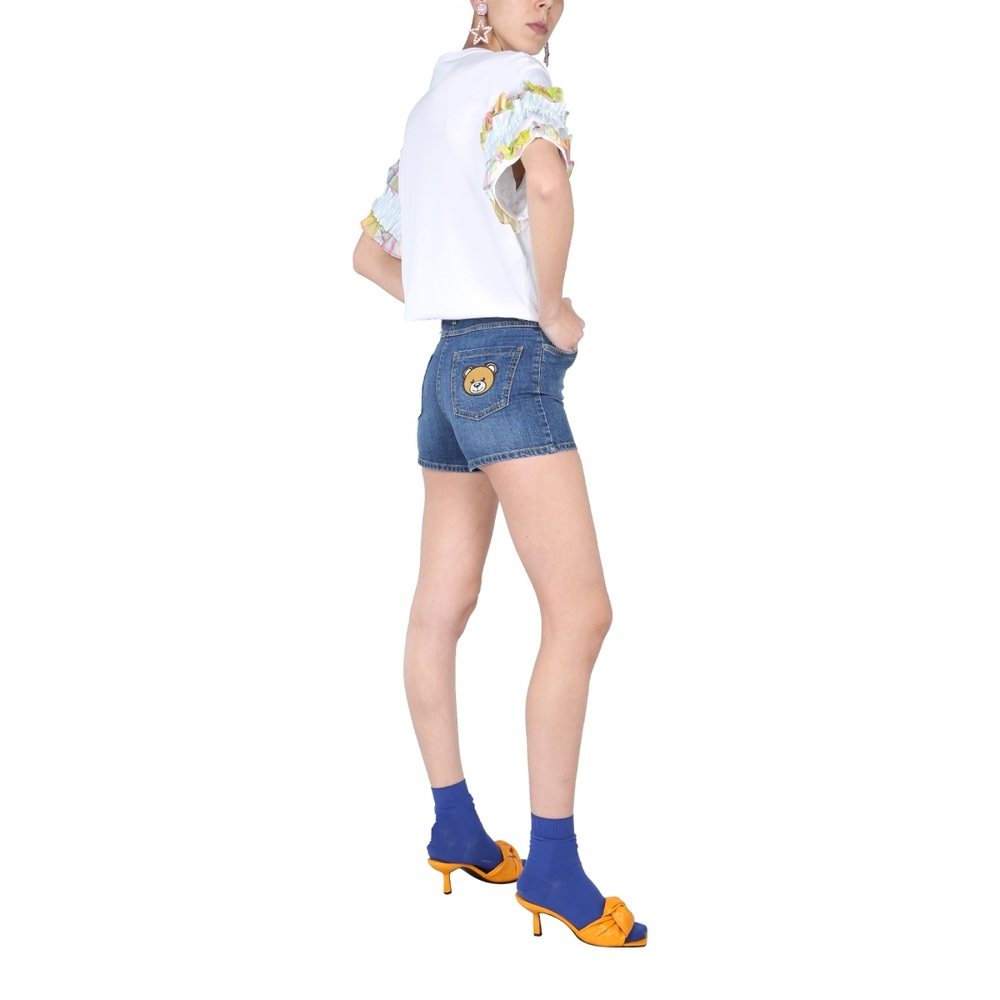 1h可退 香港直邮Moschino 莫斯奇诺 女士 泰迪熊短裤 03180522129,淘宝优惠券,粉丝福利购,淘宝优惠卷