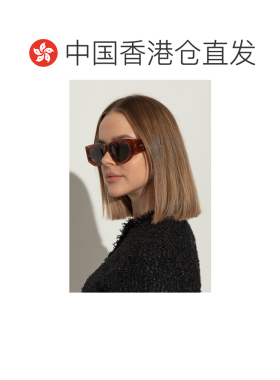 1h可退 香港直邮GUCCI 女士太阳镜 819799J07402312 SS2026 棕色