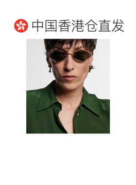 1h可退 香港直邮Gucci 古驰 女士 GG Upside Down 太阳眼镜 00091
