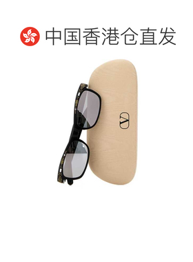 香港直邮valentino 华伦天奴 女士 黑色醋纤太阳眼镜 VG0044S0035