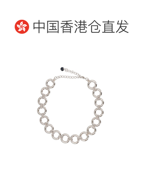 1h可退 香港直邮Self-Portrait 女士 水晶链环短项链 AW25618NSLS