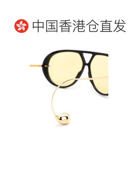 1h可退 香港直邮Bottega Veneta 葆蝶家 女士 Drop 飞行员太阳镜