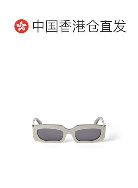 1h可退 香港直邮Off-white 女士 灰白色 Renton 矩形框太陽眼鏡 O