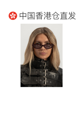 1h可退 香港直邮ALEXANDER MCQUEEN 女士太阳镜 852625J07496344