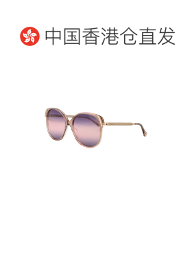 香港直邮CHLOÉ 女士眼镜 CH0285S004 SS2026 紫色 全框太阳镜