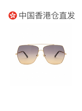 香港直邮CHLOÉ 男士太阳镜 CH0278S008 AW2026 金色 SUNGLASSES