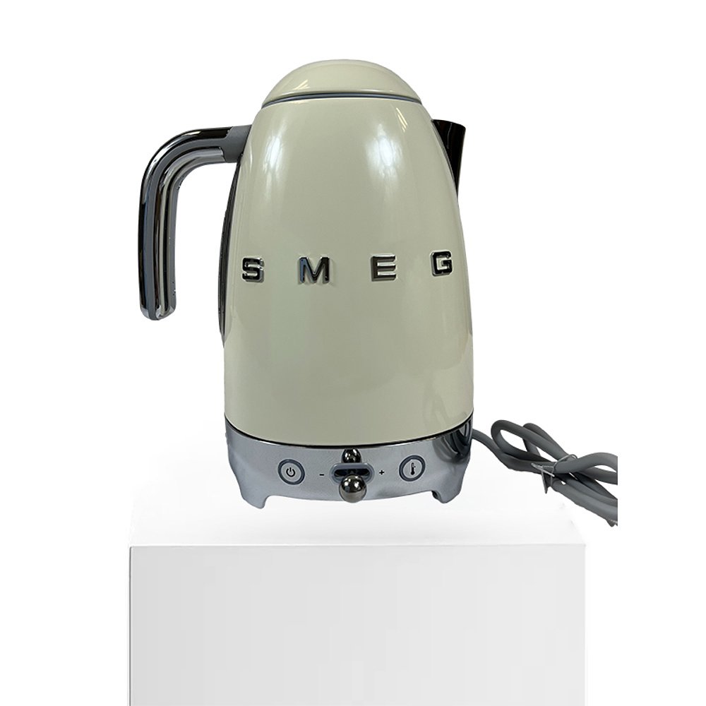 自营｜意大利 SMEG KLF04复古风格电烧水壶2400w 乳白 自动热水壶 - 图3