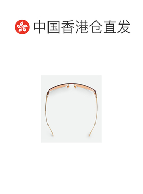 香港直邮Bottega Veneta 徽标无框太阳镜 791652V4450