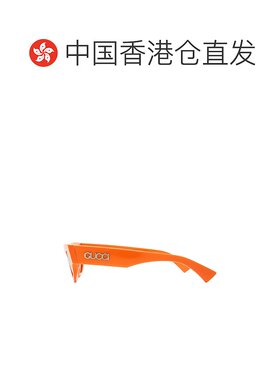 1h可退 香港直邮Gucci 古驰 女士 几何框太阳镜 GG1834S orange橙