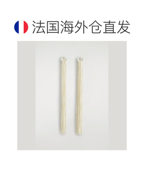 欧洲直邮自营COS 女士黄色黄铜流苏耳坠耳环耳饰配饰