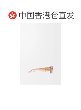 1h可退 Loewe 斜面椭圆 Maxi Anagram 太阳镜 G821MXIX01