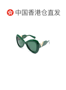香港直邮valentino 华伦天奴 女士 CR-39 V - - III 金色太阳眼镜