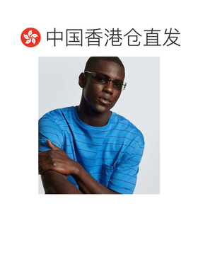 1h可退 香港直邮Miu Miu 缪缪 男士 徽标椭圆形太阳眼镜
