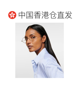 1h可退 香港直邮Saint Laurent 圣罗兰 女士 Lisa 眼镜 metal金属