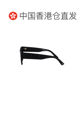 香港直邮Dsquared2 二次方 女士 INJECTATE 哑光黑色太阳眼镜 ICO