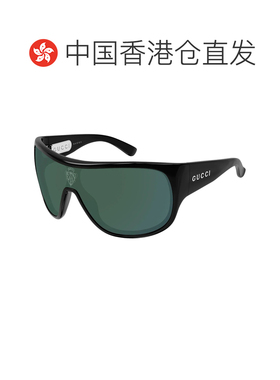 香港直邮Gucci 古驰 女士 GG2168S col. 007 黑色绿色太阳眼镜 GG