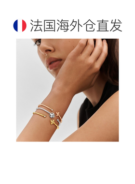 自营1h可退 欧洲直邮LV路易威登 Idylle Blossom女士灰色白金老花