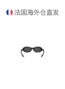 自营欧洲直邮Diesel迪赛 女士黑色注塑椭圆形太阳镜