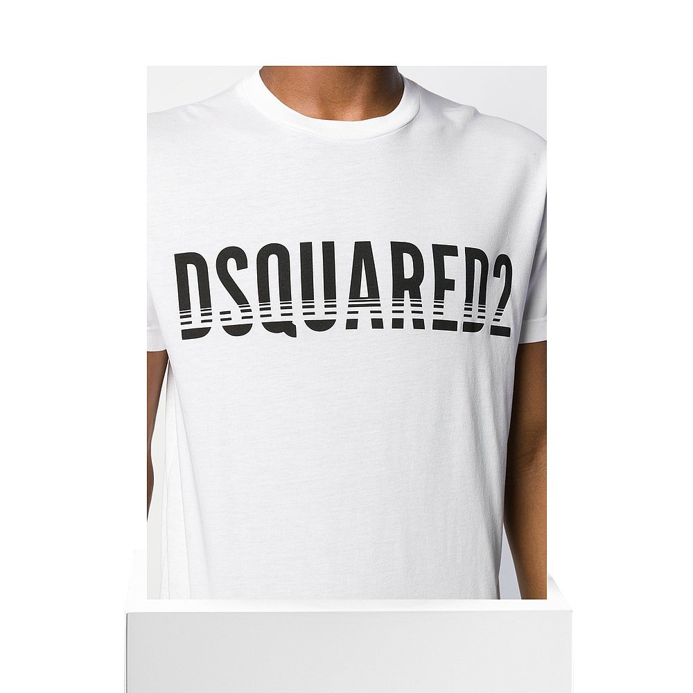 香港直邮Dsquared2 logo印花T恤 S74GD0577S21600-图3