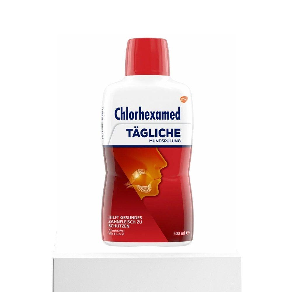 欧洲直邮Chlorhexamed氯己定抗菌漱口水500ml减少牙菌斑牙龈正品,淘宝优惠券,粉丝福利购,淘宝优惠卷