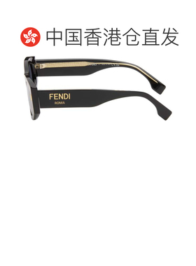 香港直邮Fendi 芬迪 女士 黑色 Roma 太阳镜 FE40125IW5201V19233