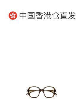 香港直邮Chloe 蔻依 女士 徽标平光镜 CH0126O brown棕色 舒适时