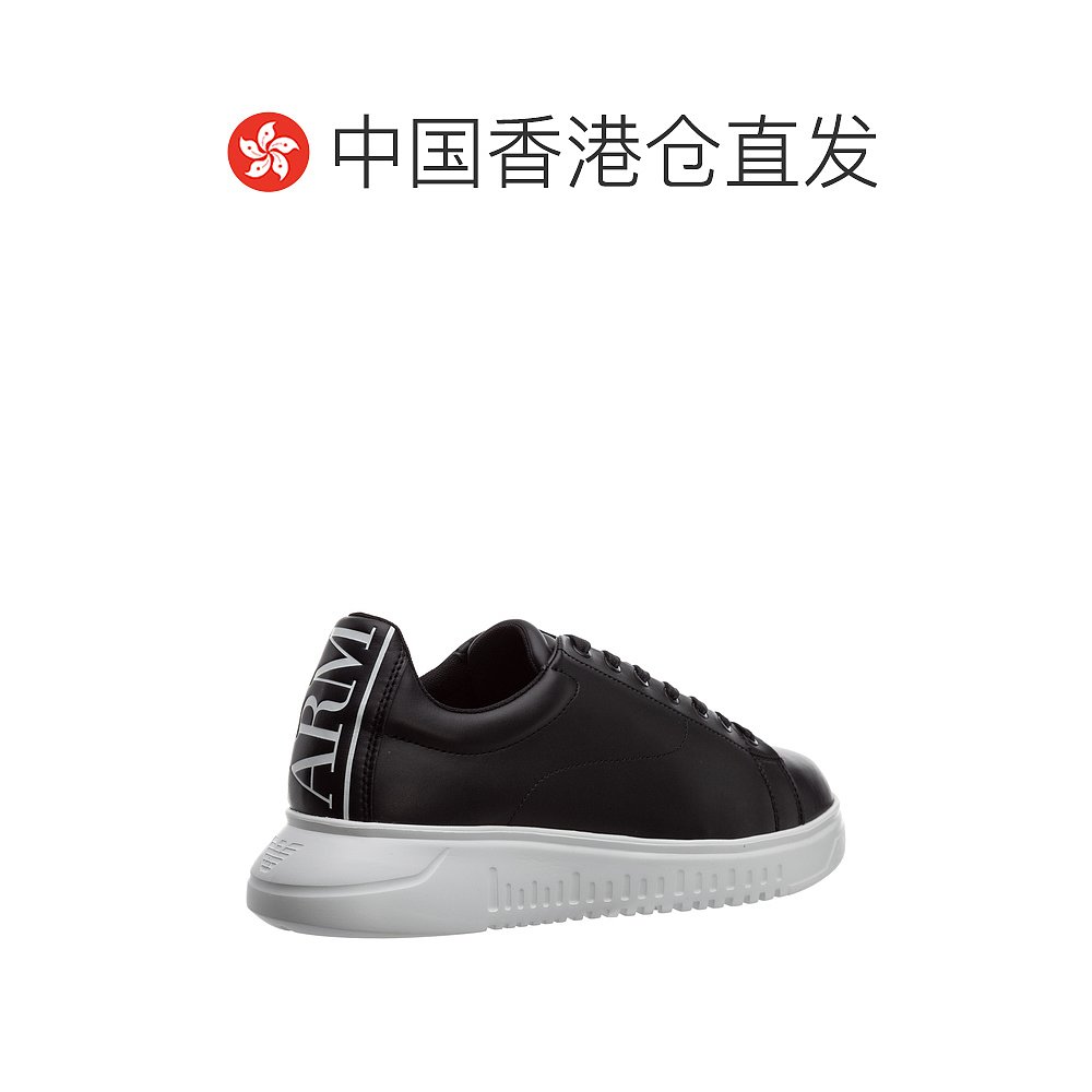 香港直邮Emporio Armani logo系带休闲运动鞋 X4X312XM490 - 图1