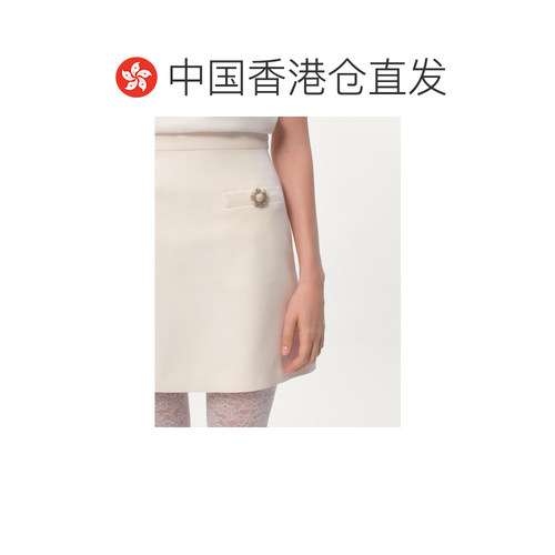 香港直邮VALENTINO 女士半身裙 BRACH71CFA03 SS2【付后1h可退】 - 图1