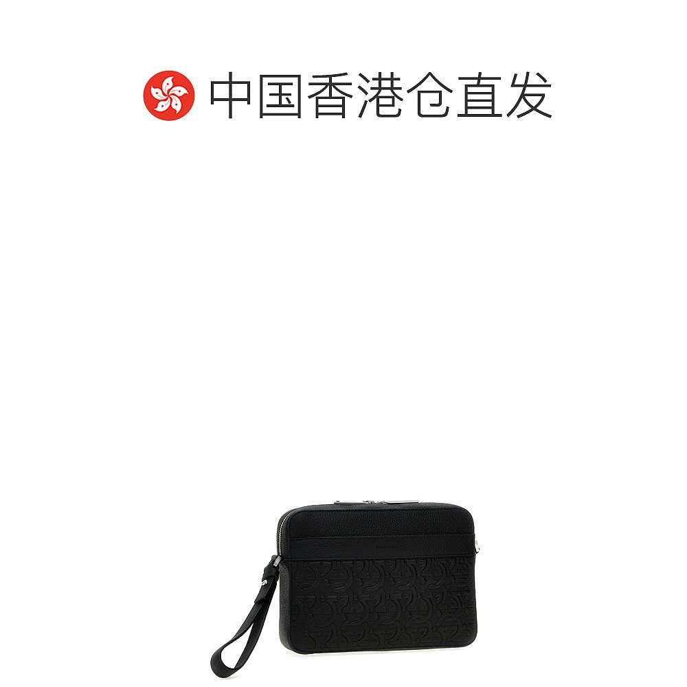 香港直邮Salvatore Ferragamo 菲拉格慕 男士 Embossed logo cros - 图1