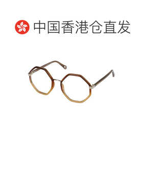 香港直邮CHLOÉ 女士眼镜 CH0132O010 SS2025 棕色 CH0132O