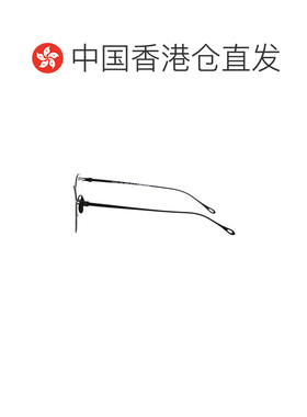 1h可退 香港直邮armani 阿玛尼 女士 哑光黑色钛合金太阳眼镜 0AR