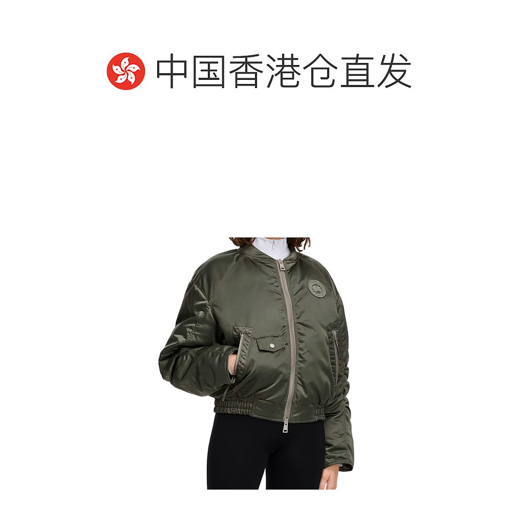 香港直邮Canada Goose Jade 飞行员夹克 4904WT羽绒 - 图1