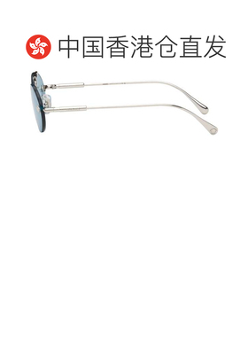 1h可退 香港直邮versace 范思哲 男士 银色 Medusa 太阳镜 0VE229