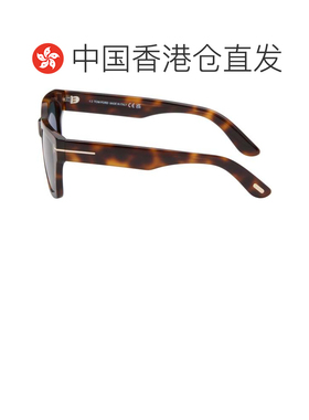1h可退 香港直邮Tom Ford 汤姆 福特 男士 棕色 Andy 太阳镜 FT13