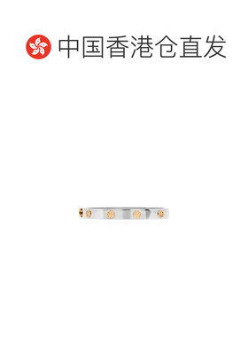 香港直邮TORY BURCH 女士手链手镯 181930024 SS2026 银色 图标铰