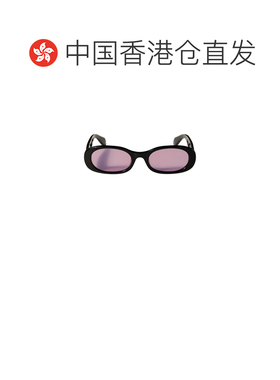 1h可退 香港直邮off-white 女士 光泽黑色醋纤太阳眼镜 OW1033103