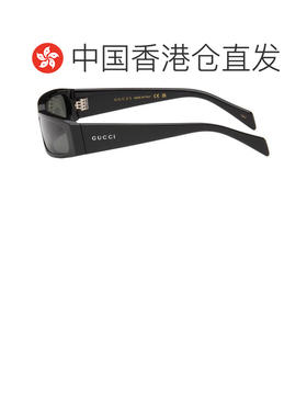 1h可退 香港直邮Gucci 古驰 女士 黑色太阳镜 black黑色 舒适时尚