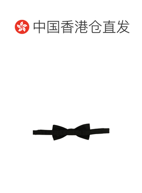 香港直邮SAINT LAURENT 男士领带 CO 黑色领结737【付后1h可退】
