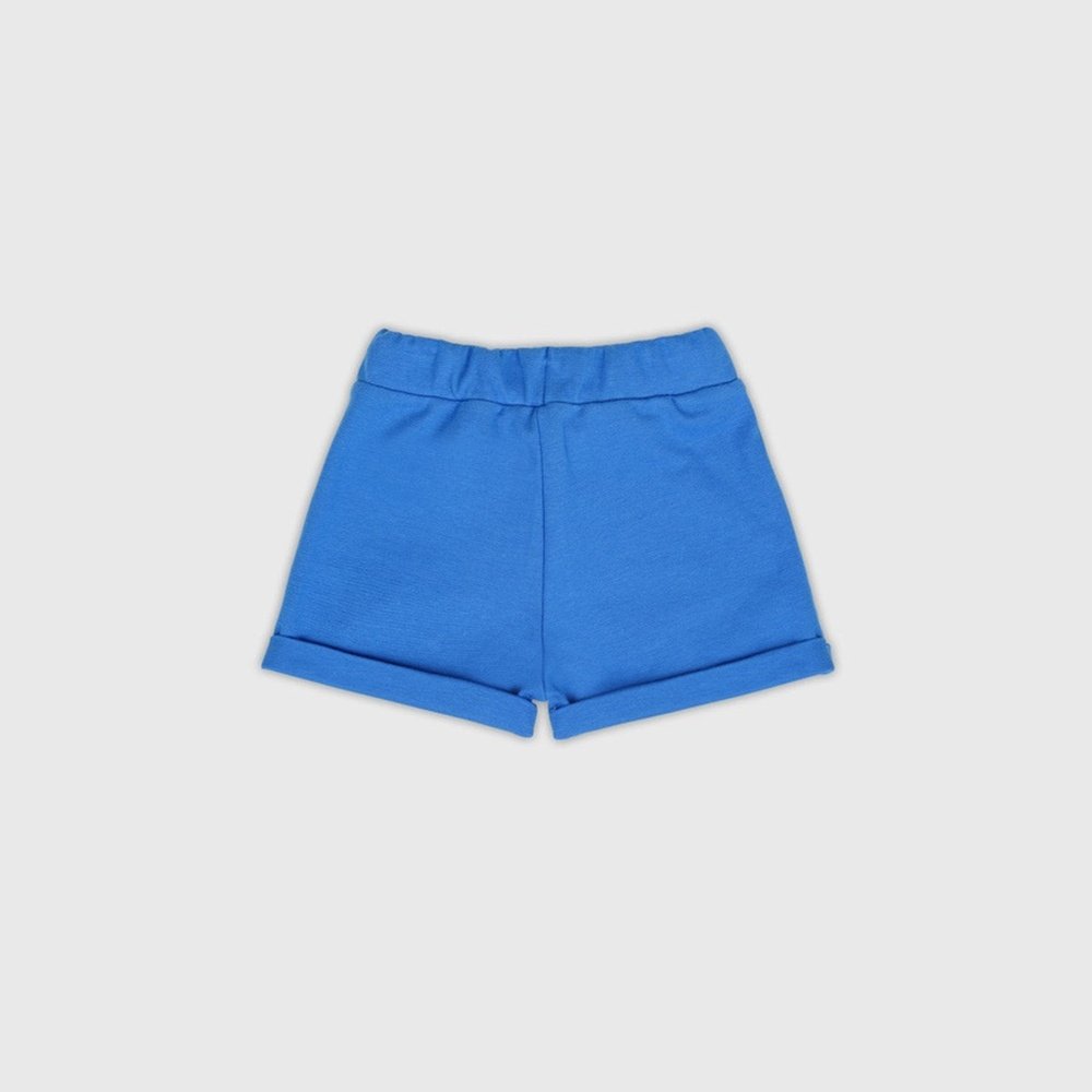 欧洲直邮Armor Lux 儿童蓝宝石蓝棉松紧腰头短裤,淘宝优惠券,粉丝福利购,淘宝优惠卷