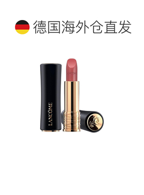 Lancome兰蔻黑管口红丝绒哑光唇膏滋润浓郁显白3.4g正品保湿