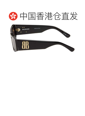 1h可退 香港直邮Balenciaga 巴黎世家 女士 黑色 Nano Rectangle