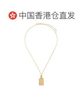 香港直邮calvin klein 女士 Short CK One Charm 项链 VY0451Gold