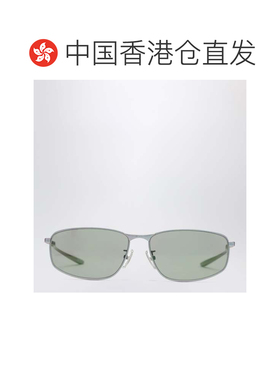 香港直邮Balenciaga 巴黎世家 女士 矩形粉色金属感太阳眼镜 8588