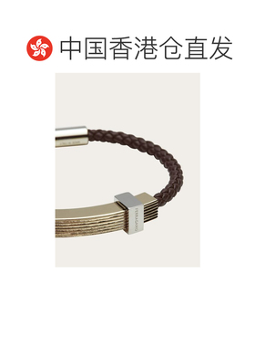 1h可退 香港直邮Salvatore Ferragamo 编制手链 770339