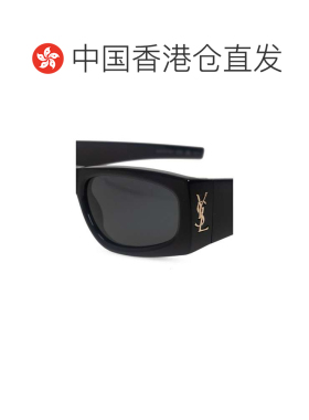 1h可退 香港直邮Saint Laurent 圣罗兰 女士 徽标太阳镜 803745Y9