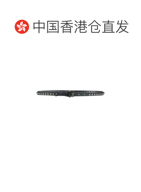 香港直邮DIOR 迪奥 女士 细款皮带 BLACK 黑色时【付后1h可退】
